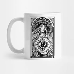 engraving girl Mug